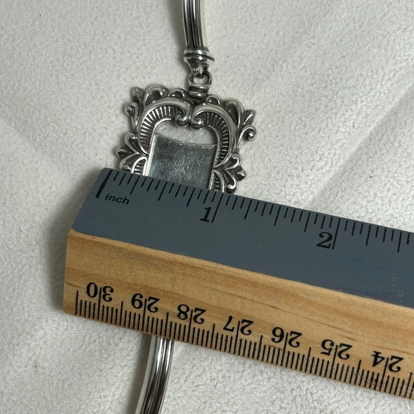 Brighton Avignon Photo Frame Bracelet Add A Picture Silver Plated Retired - Picture 4 of 9